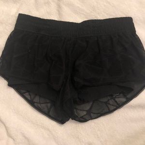 Black Lululemon shorts
